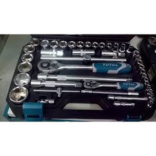 Bộ tuýp 44 chi tiết Total THT421441