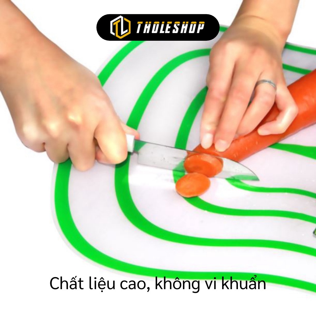 [SGD] Thớt Nhựa Dẻo - Combo 4 Thớt Kháng Khuẩn Chống Trượt Đa Năng, Độ Bền Cao, Dễ Vệ Sinh  3446