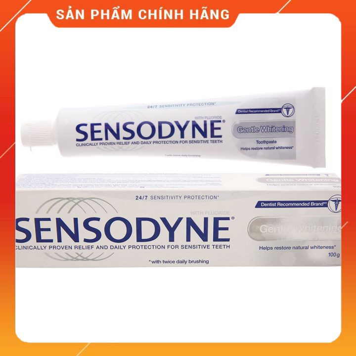 Kem Đánh Răng Sensodyne Gentle Whitening 100g