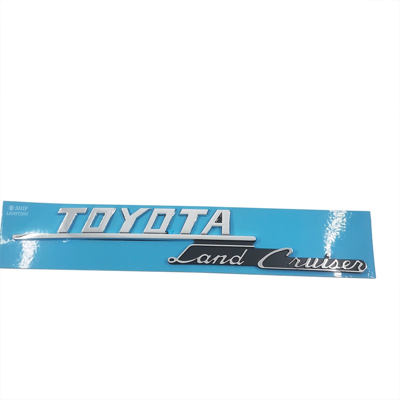 1 Miếng Dán Logo ABS Trang Trí Xe Hơi TOYOTA Land Cruiser