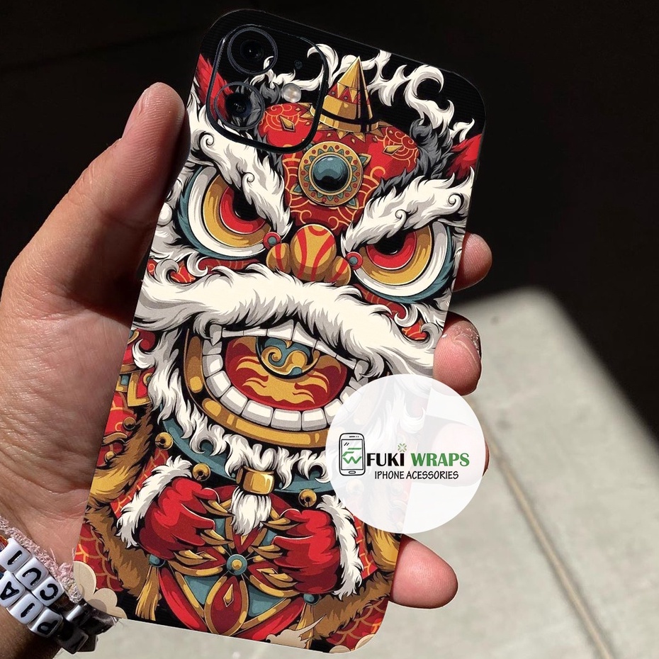 Tấm dán Skin Mặt Sau Kì Lân FULL VIỀN Dành Cho 14prm, 13prm , 12prm , 11prm , x , xsm , ip11 , ip12 , ip13 - FukiShop