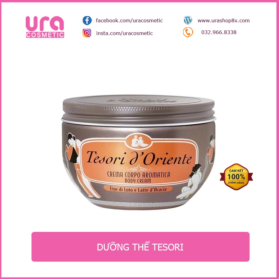 Kem Dưỡng Thể Tesori D’Oriente Hoa Sen Của Ý 300ml