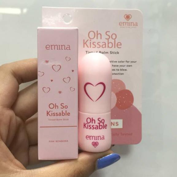 (Hàng Mới Về) Son Dưỡng Môi Emina Oh So Kissable CDD20