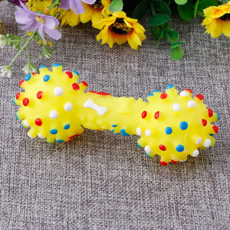 Đồ chơi gặm xương có tiếng kêu bằng cao su cho thú cưng