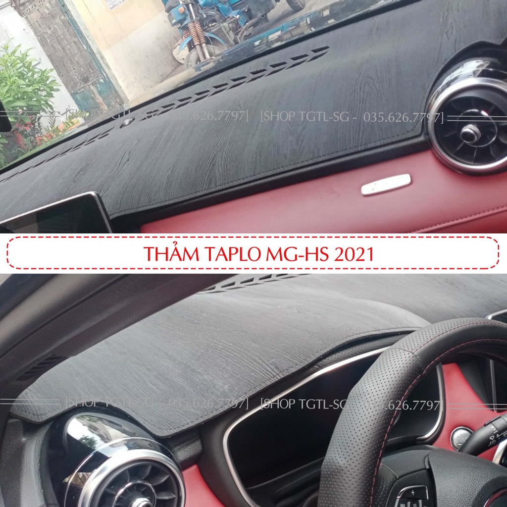 [Mg Hs-2020] Thảm bảo vệ Taplo oto loại da vân gỗ,da cacbon,da nỉ đen và nhung lông cừu dày 3 lớp