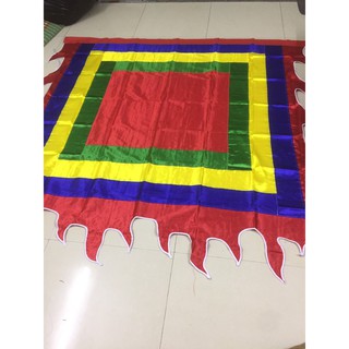 Cờ Thần - Cờ Ngũ Sắc kích thước 2x2m