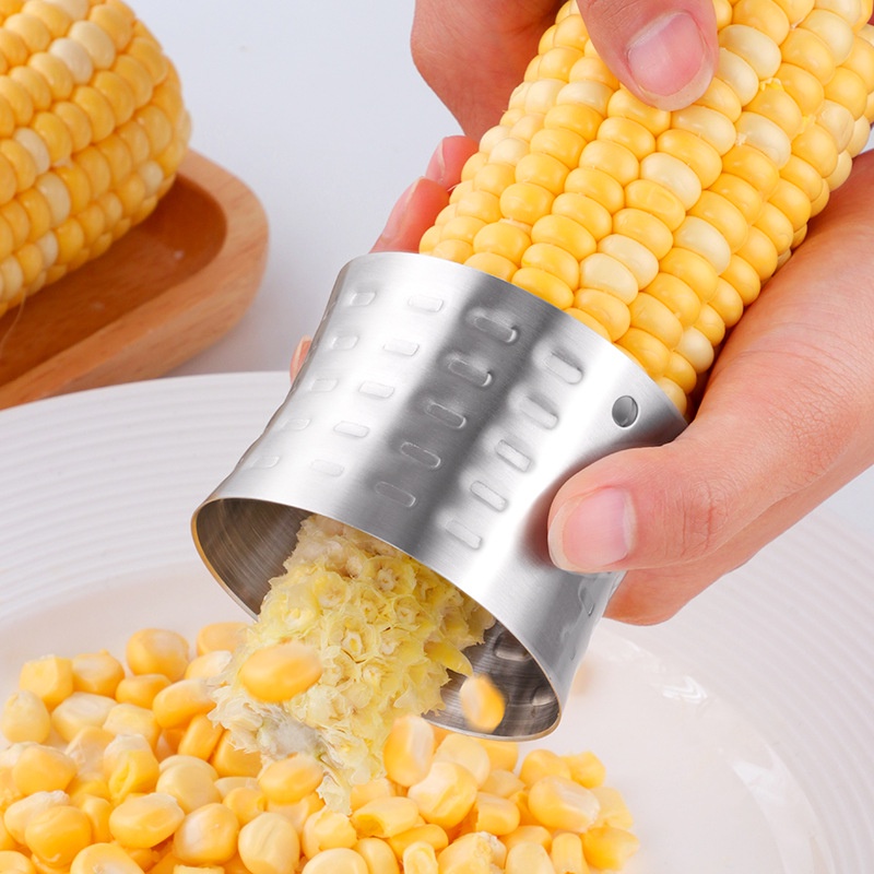 Dụng cụ tách hạt bắp bằng thép không gỉ bền bỉ