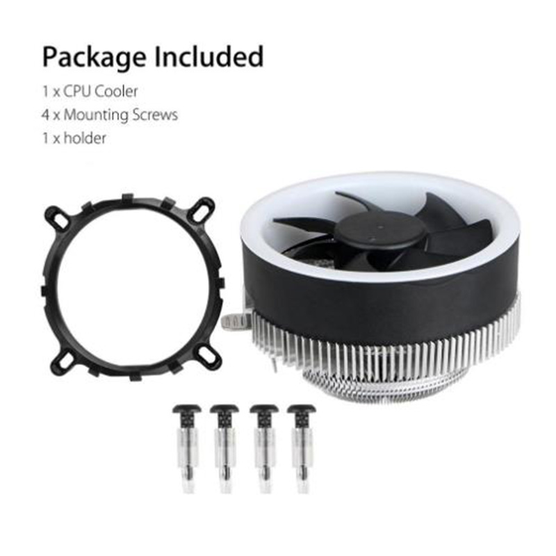 Quạt Tản Nhiệt Cpu Gắn Đèn Led Cho Cpu Intel 3pin | BigBuy360 - bigbuy360.vn