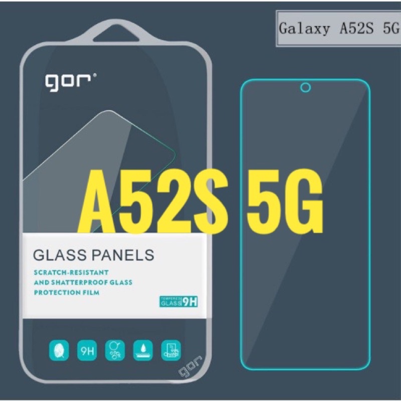 Bộ 2 kính cường lực Gor Samsung Galaxy A52S 5G trong suốt, siêu mượt ( 2 miếng)