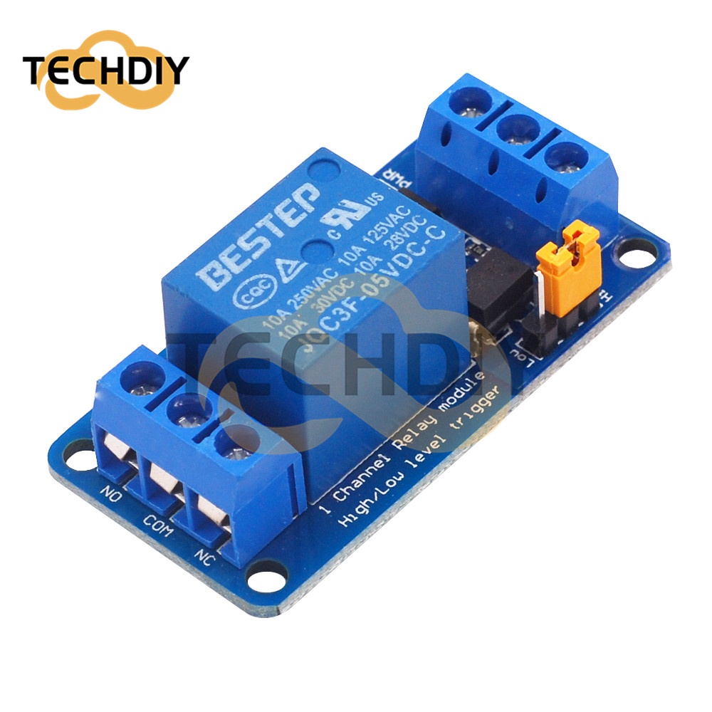 Mô Đun Rơ Le 5V 12V 24V 1 Kênh Chuyên Dụng Cho Arduino