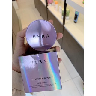 Cushion Hera UV Mist Cushion Cover SPF50+ PA+++bản màu tím