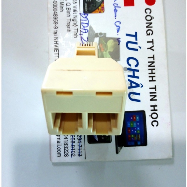 Đầu chia RJ11 1 ra 2 /  Đầu nối RJ11 1 ra 1