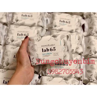 Khăn giấy ướt Momo Rabbit Hàn Quốc Lab65 gói nhỏ 20 tờ