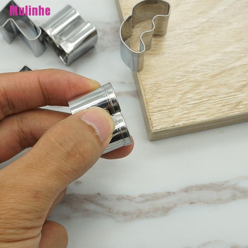 Bộ Khuôn Cắt Bánh Quy Hình Chữ Cái Và Số DIY