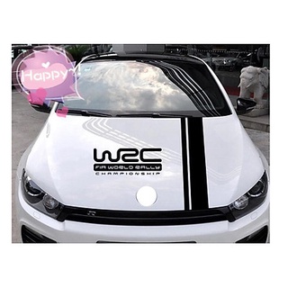 Logo decal tem xe thương hiệu WRC độc đáo
