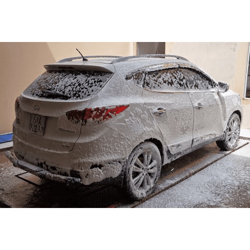 COMBO Nước rửa xe bọt tuyết siêu sạch 3M Auto Repair Car Wash Foam chai 1 lít và Khăn rửa xe chống xước 3M 50400VL