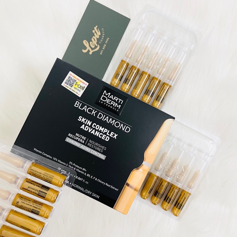 [Hàng Công Ty] Tinh Chất Dưỡng Da Martiderm Dsp , Photo Age, Black Diamond, Night Renew , Liposome ,Hydra