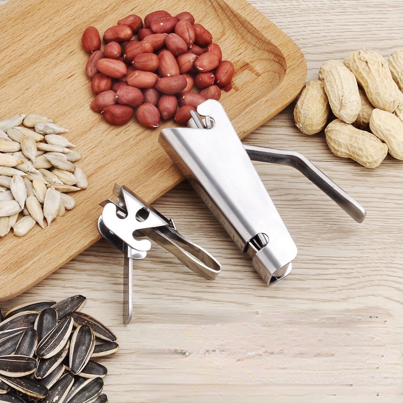Dụng Cụ Tách Vỏ Hạt Dưa Bằng Thép Không Gỉ Tiện Lợi