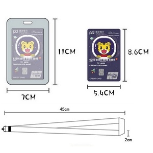 Túi Đựng Thẻ Học Sinh In Hình Hoạt Hình Dễ Thương