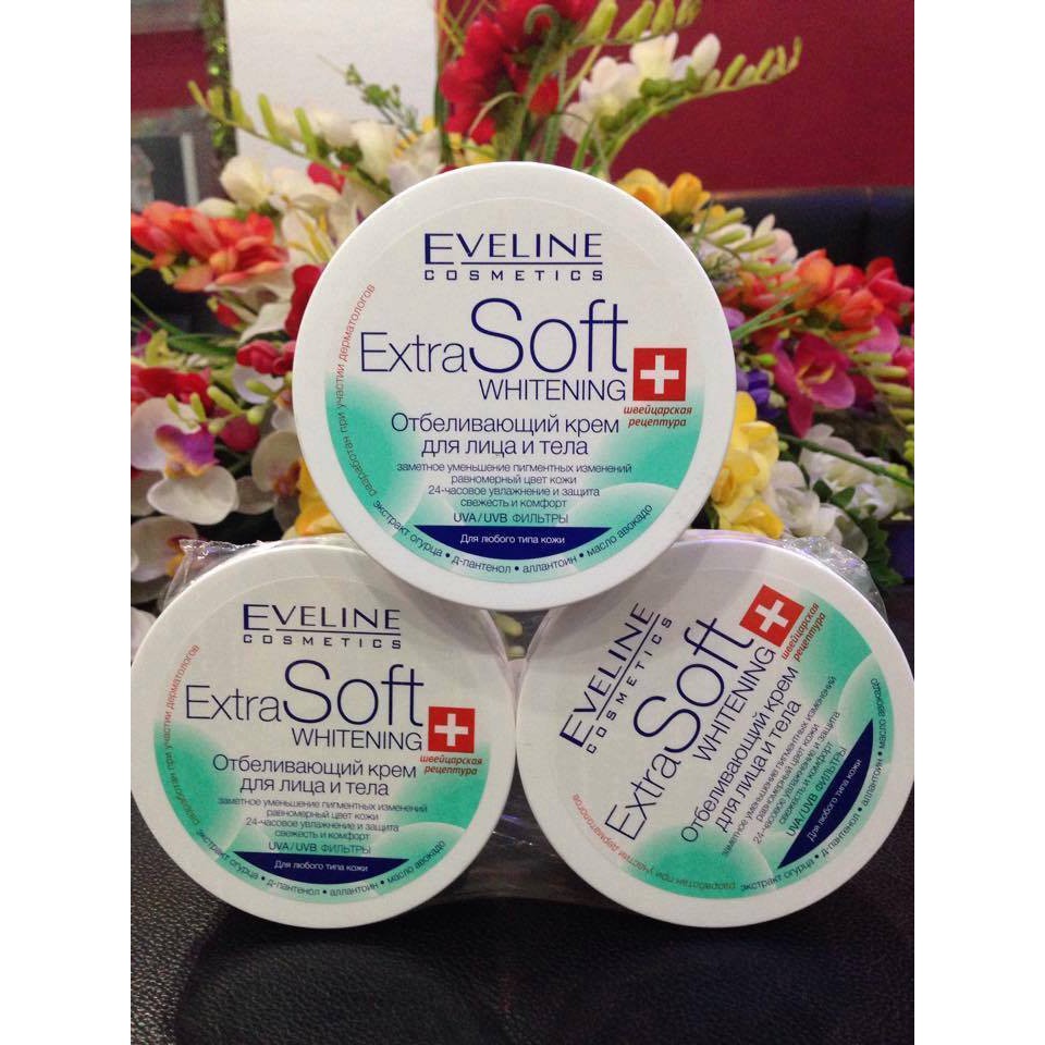 Combo 5 KEM DƯỠNG THỂ EVELINE EXTRA SOFT .