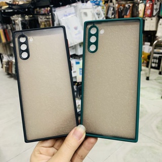 Ốp lưng Samsung galaxy Note 10 viền dẻo lưng nhám mờ bảo vệ camera