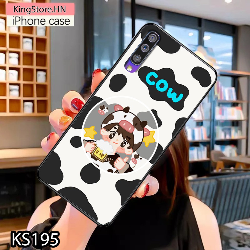 Ốp lưng Samsung A50/A70/A80 in hình bò sữa siêu đẹp, độc, lạ_KINGSTORE.HN_Ốp SS A50/A70/A80