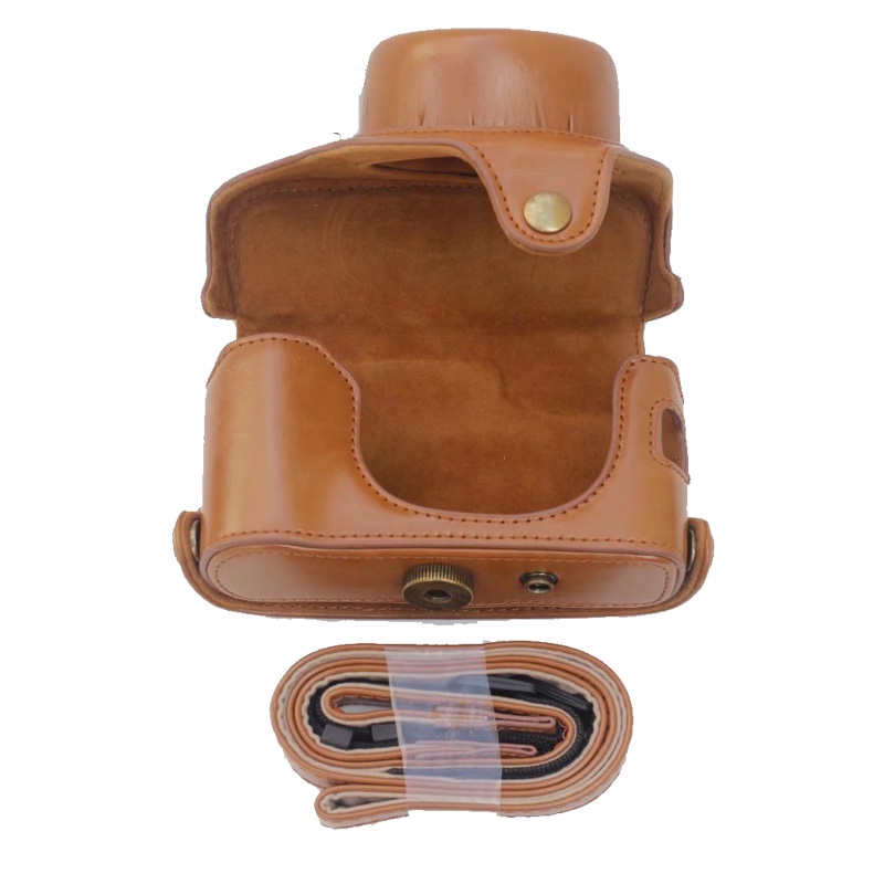 Bao Da PU Đựng Máy Ảnh Fujifilm X100V X100S X100F Fujifilm X100V X100S X100F Kèm Dây Đeo Vai