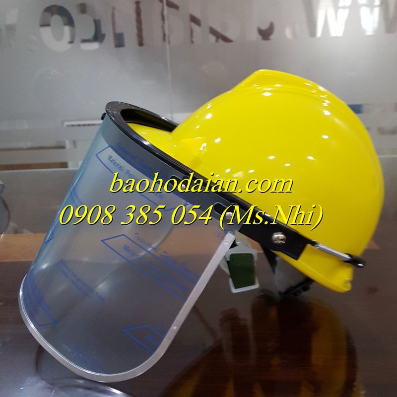 Nón Bảo Hộ Hãng EAGLE có kính che mặt ( Màu Vàng, Trắng, Xanh dương) Có hình chụp thật