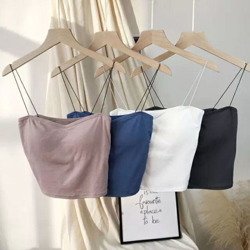 Áo Bra Dây Bún Cotton Xinh Xắn