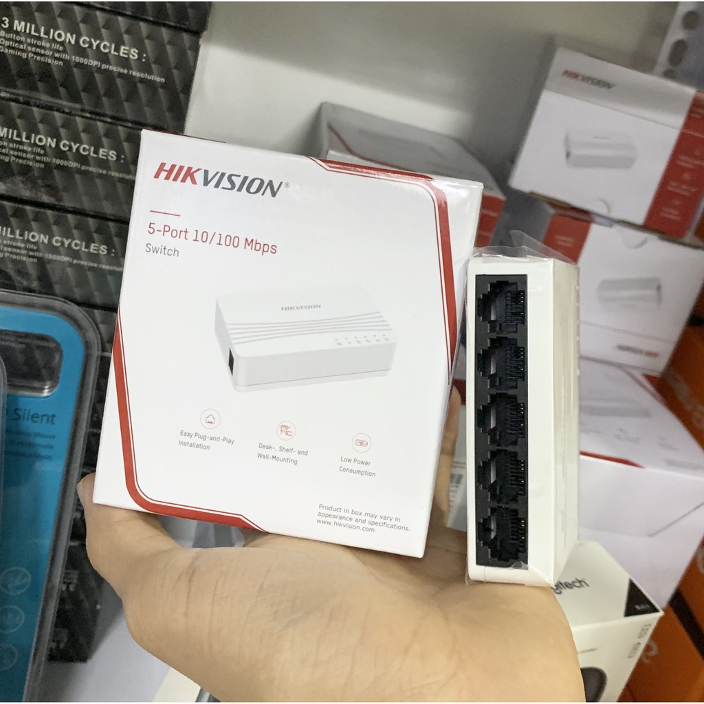 [Bảo Hành 2 Năm] Switch chia mạng 5 cổng HIKVISION