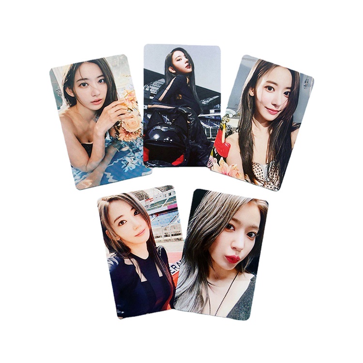 Set 5 Tấm Thẻ Ảnh Lomo Hình Các Thành Viên Nhóm Nhạc Kpop LE Sseram