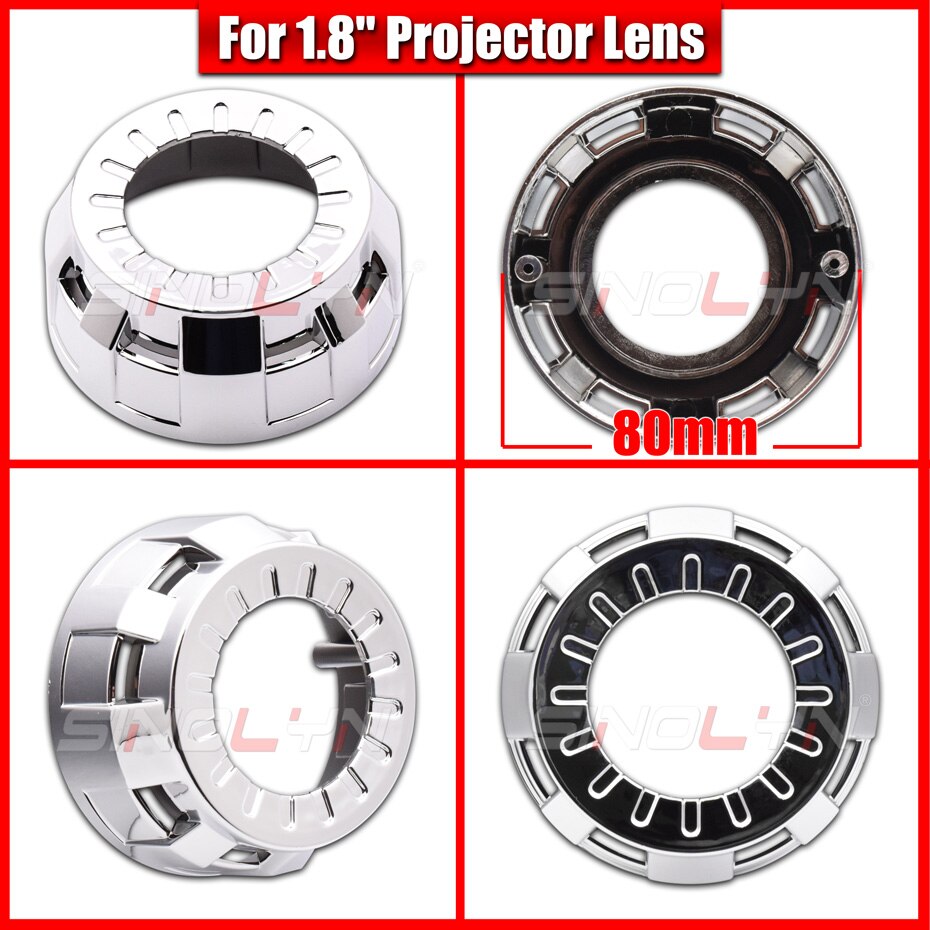 Đèn pha LED DRL hình đôi mắt thiên thần cho 1.8 / 2.0 H1 Bi Xenon