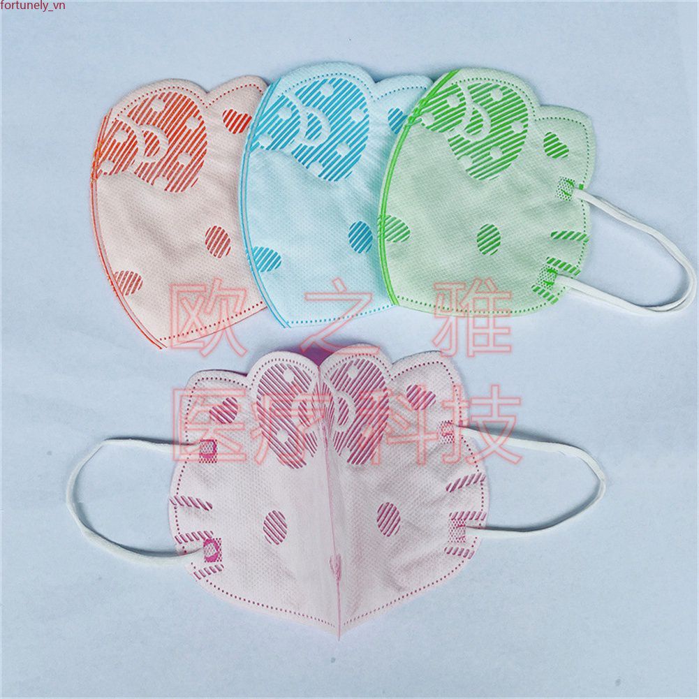 Set 10 Khẩu Trang Hello Kitty 5 Lớp Dùng Một Lần KF94