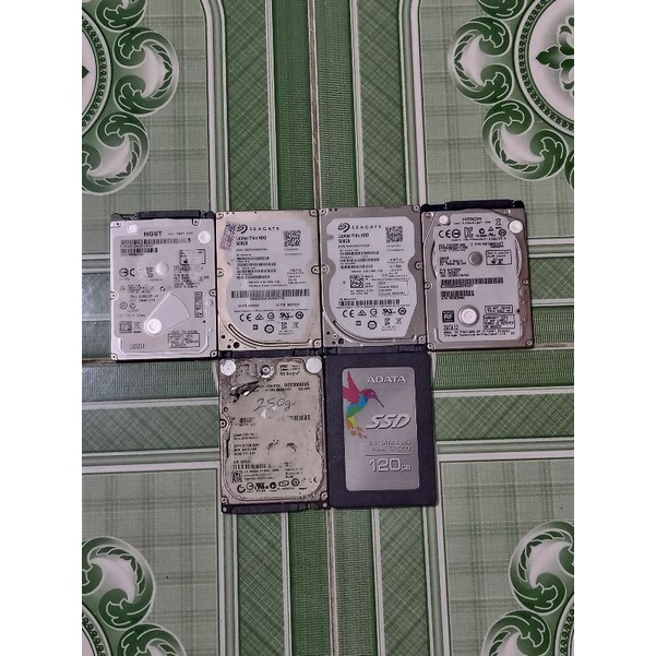 Xác ổ cứng laptop SSD, HDD các loại để lấy mạch