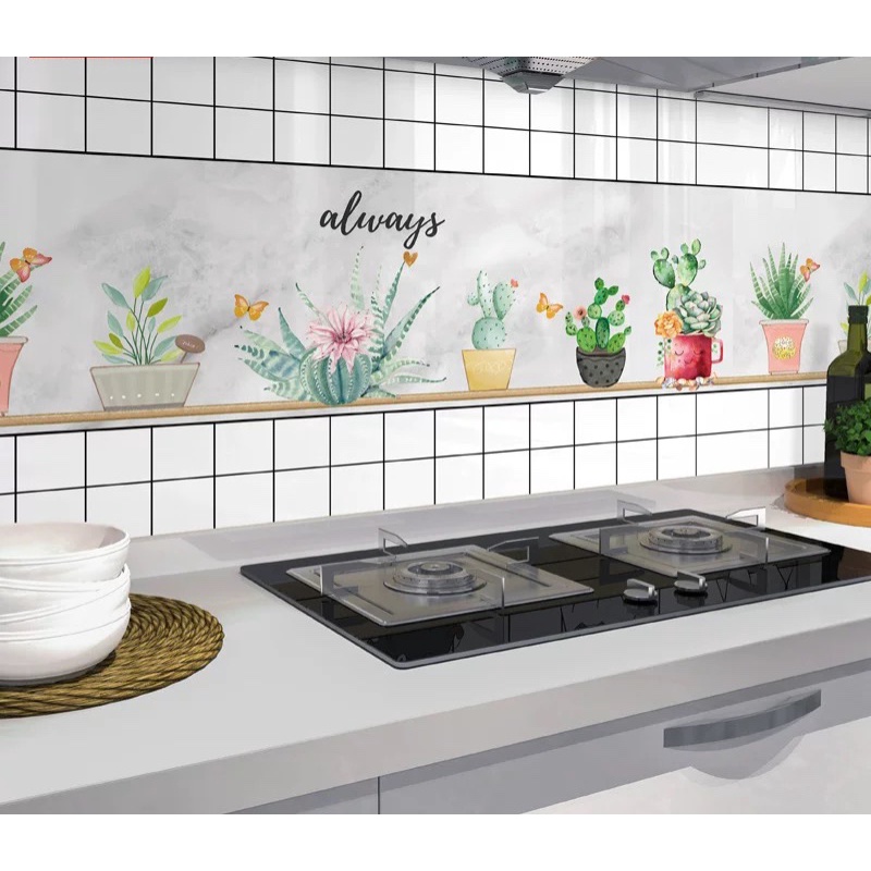 3m x 60cm giấy dán bếp có sẵn keo - NHIỀU MẪU HIỆN ĐẠI 02 AUG016