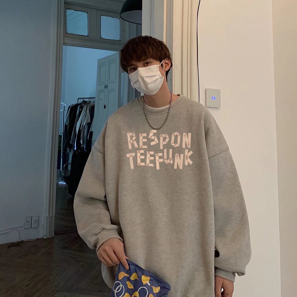 Áo Sweater Nỉ Bông Love Wins Thu Đông Ulzzang hiphop In Unisex Form Rộng Y33