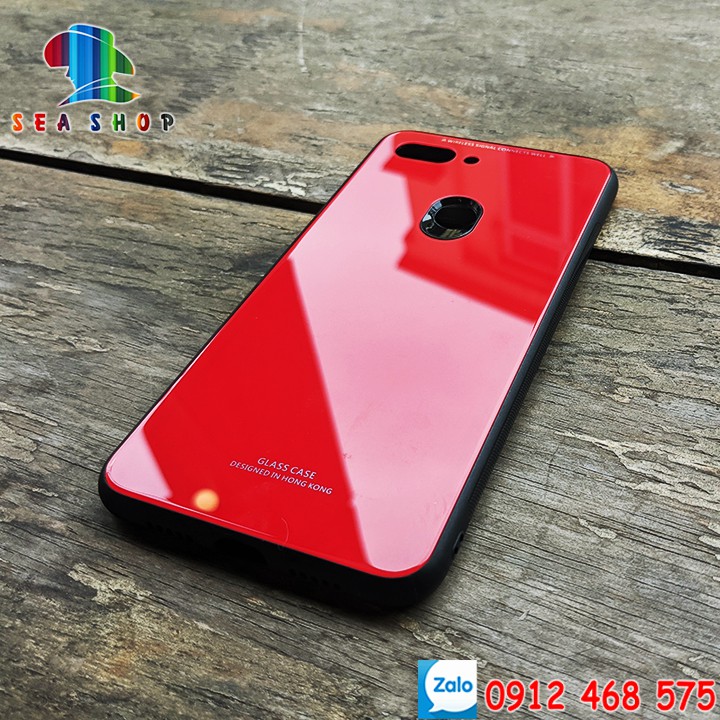 Ốp lưng Xiaomi Mi8 Lite -Viền nhựa dẻo -Mặt lưng sử dụng kính cường lực, màu sắc luôn tươi sáng