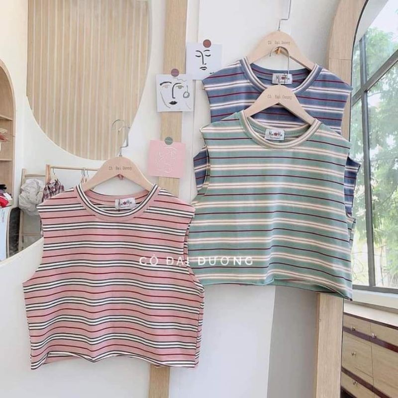 ÁO TANKTOP KẺ SỌC NGANG ULLZANG HOT