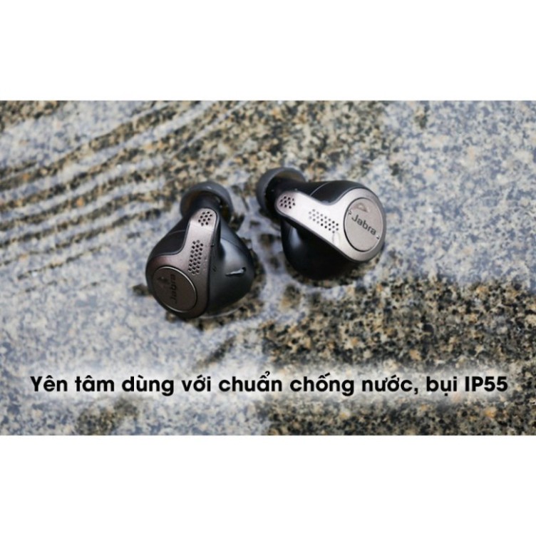 DUY NHẤT HÔM NAY Tai Nghe Bluetooth Jabra Elite 65t Titanium Black True Wireless Earbuds  $>$