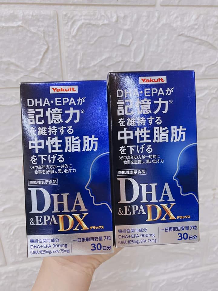 Hộp 210V DHA EPA DX yakult 900mg Nhật Bản