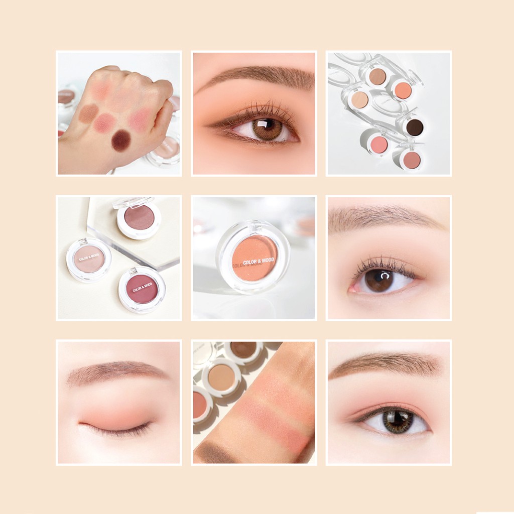 Phấn Mắt Không Nhũ Lime Color & Mood Single Shadow 1.4g | BigBuy360 - bigbuy360.vn