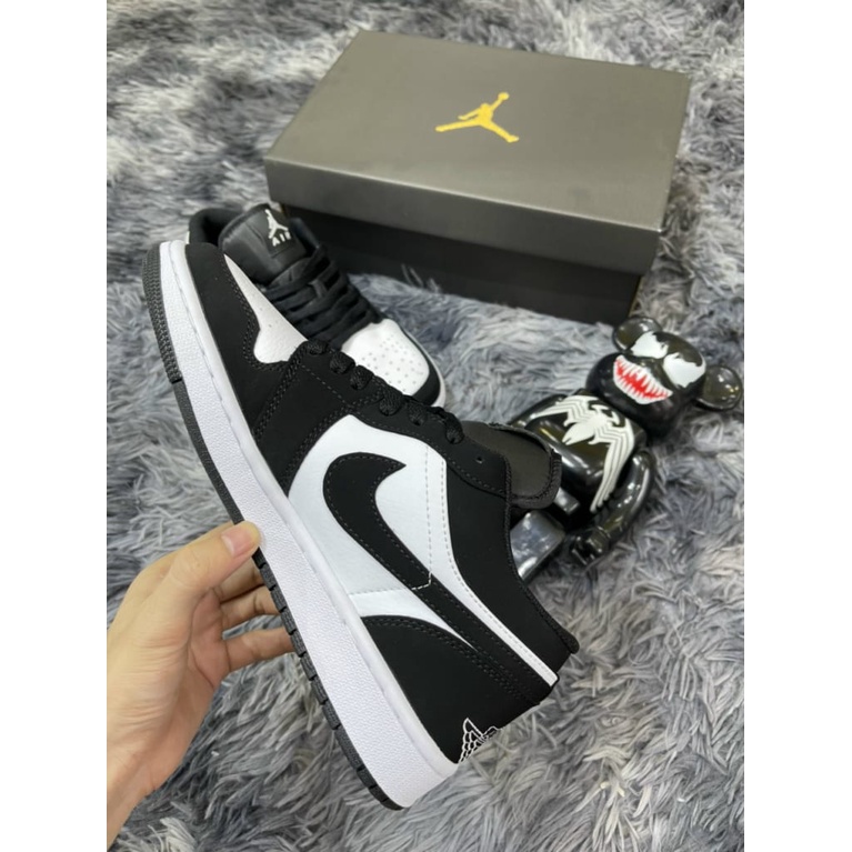 [Xin Đánh Giá] Giày JORDAN 1 Low đen trắng , Giày Sneaker 𝐉𝐎𝐃𝐀𝐍 1 Panda THẤP CỔ Màu Đen Trắng | BigBuy360 - bigbuy360.vn