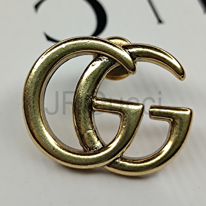 Phụ kiện trang trí đồ thời trang hình biểu tượng Gucci 2021