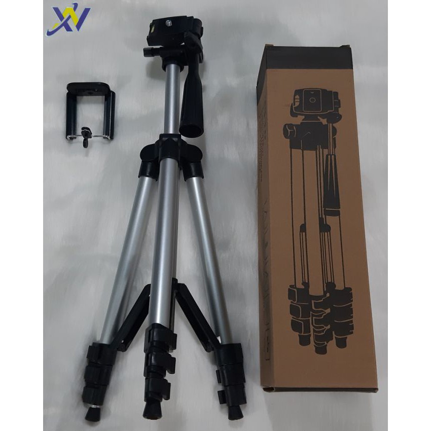 Giá đỡ điện thoại tripod (Mã 3110) 3 Chân tương thích với nhiều dòng máy (Hot) | BigBuy360 - bigbuy360.vn