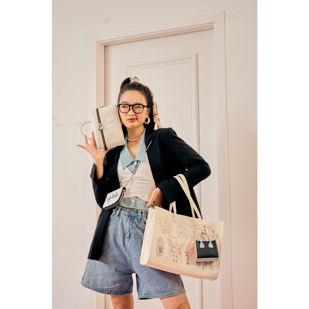 Túi mini đeo chéo Ngaos Sugar - Multicolor