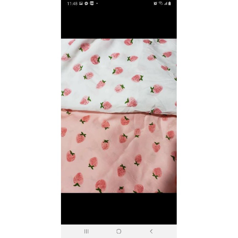 Vải đào may scrunchies