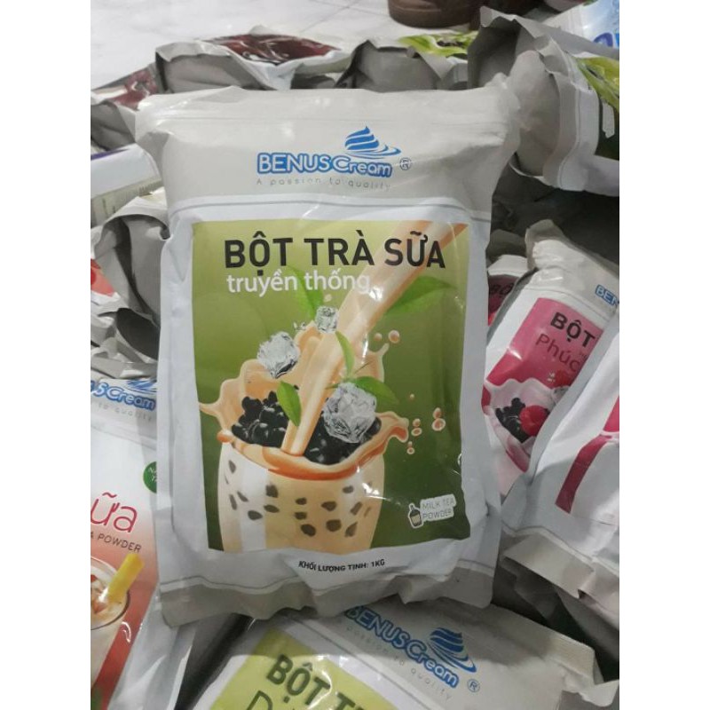 Bột trà sữa hòa tan Benus thơm ngon chuẩn vị