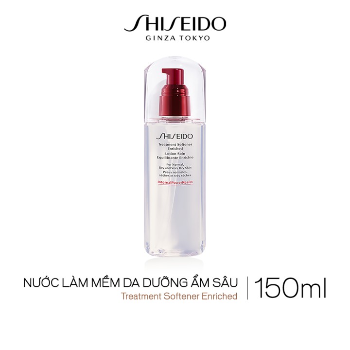 Nước làm mềm da dưỡng ẩm sâu Shiseido Treatment Softener Enriched 150ml