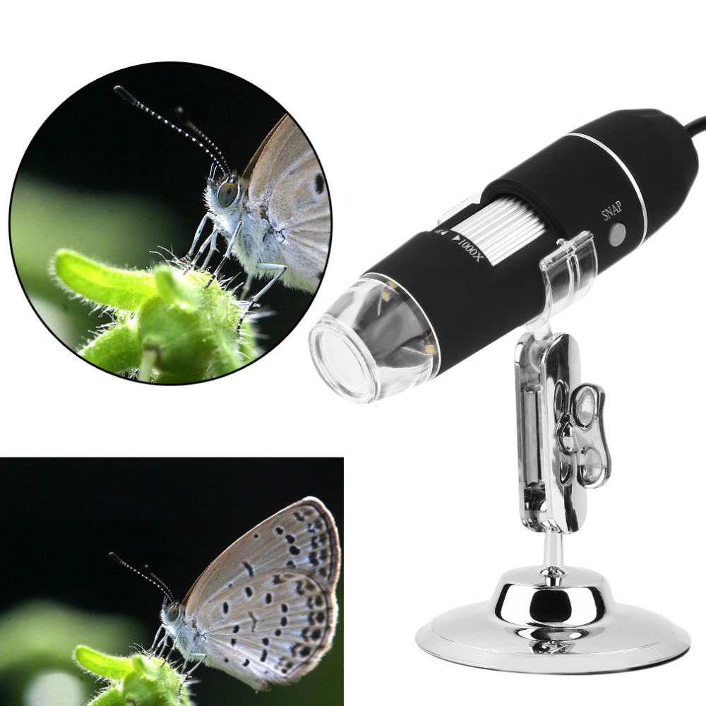 Kính Hiển Vi Kỹ Thuật Số 1000x Phóng To 8 Bóng Đèn Led 1000 X | BigBuy360 - bigbuy360.vn