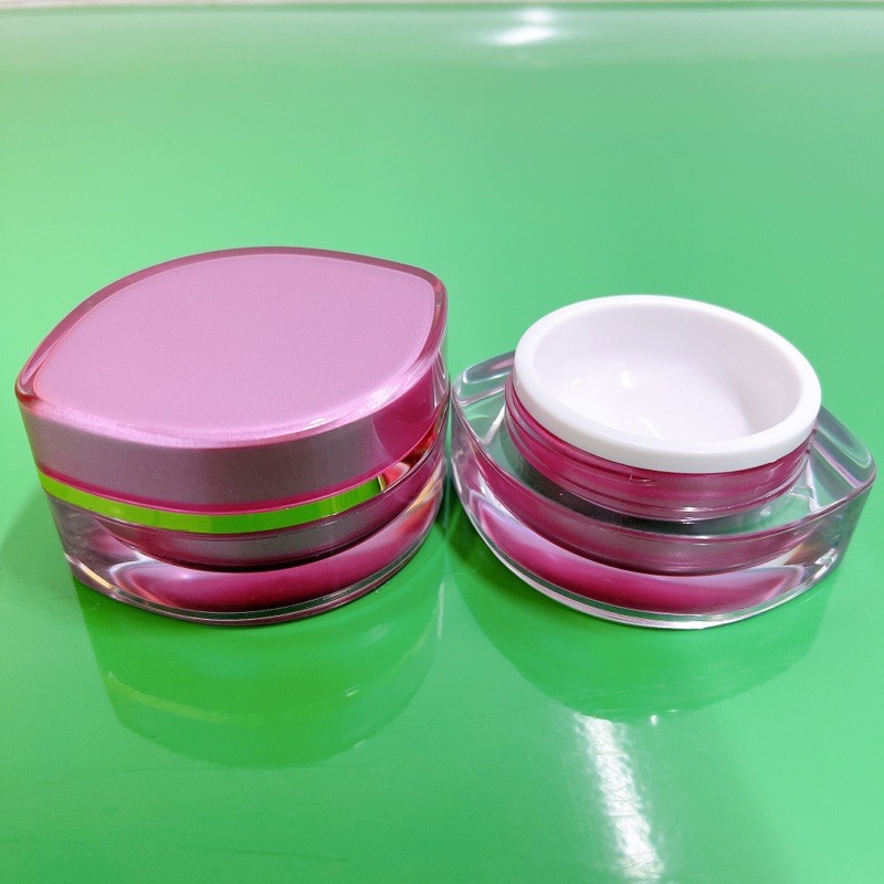 Hủ đựng kem face 20g hình chiếc lá
